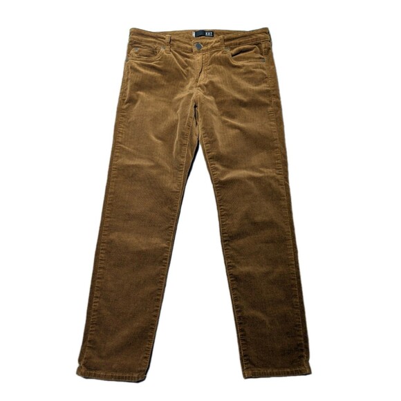 Kut from the Kloth Pants - Kut From The Kloth Diana Skinny Corduroy Pants Womens 10P Brown Hi Rise Stretch